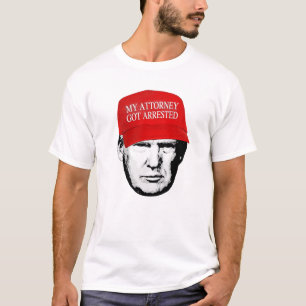 Camiseta MAGA: Meu Advogado Foi Preso