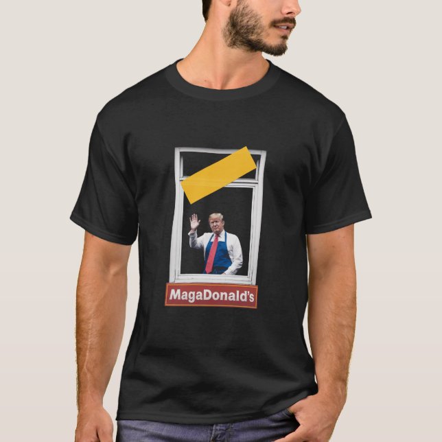 Camiseta MAGADonald's Trump 2024 (Frente)