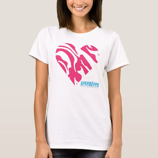 Camiseta Magenta 2 da zebra (Frente)