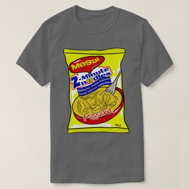 Camiseta Maggi Noodles (Frente do Design)