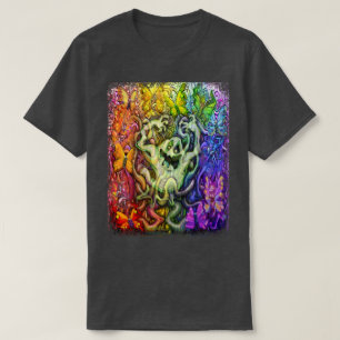 Camiseta Magia Arco-Íris Fantástica