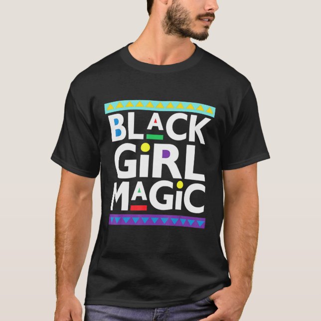 Camiseta Magia da Garota Negra (Frente)
