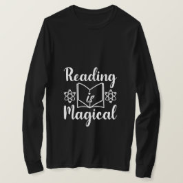 Camiseta magia da leitura