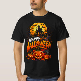 Camiseta Magia da Lua da Abóbora de Halloween
