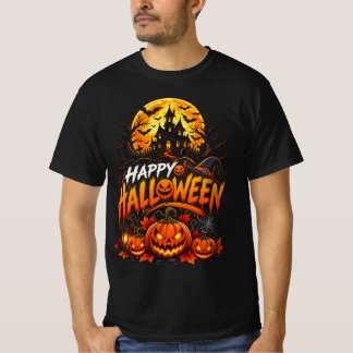 Camiseta Magia da Lua da Abóbora de Halloween