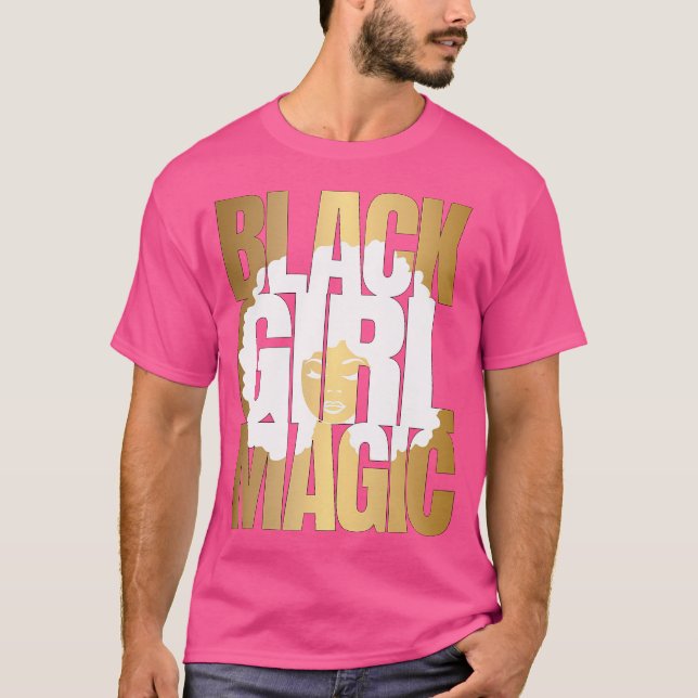 Camiseta Magia da Menina Preta (Frente)