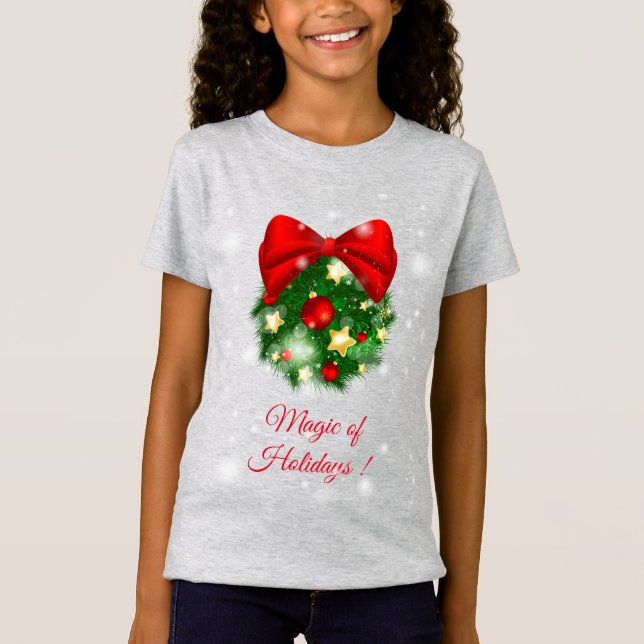 Camiseta Magia de feriados (Frente)