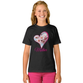 Camiseta Magia de Flor de Cerejeira Rosa 
