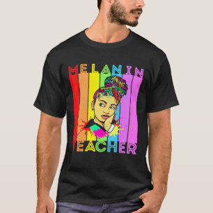 Camiseta Magia de Menina Negra Linda Melanina Estourando Ca