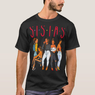 Camiseta Magia de Menina Negra Sistas Diversão Melanina Mul