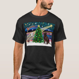Camiseta Magia de Natal Labrador Retriever (C)