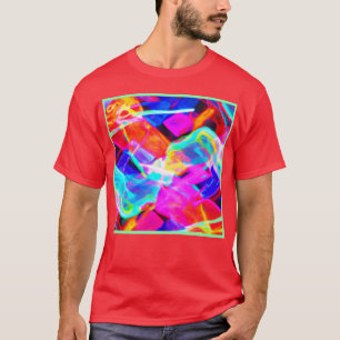 Camiseta Magia de Padrão Colorido