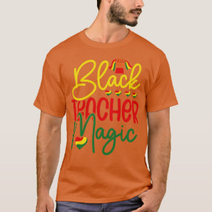 Camiseta Magia de professor negro