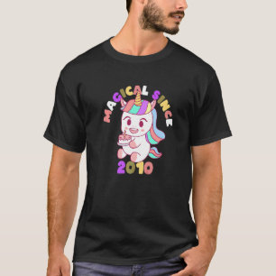 Camiseta Magia desde o aniversário do 12 Unicorn de 2010