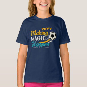 Camiseta Magia do Fazer de futebol acontece