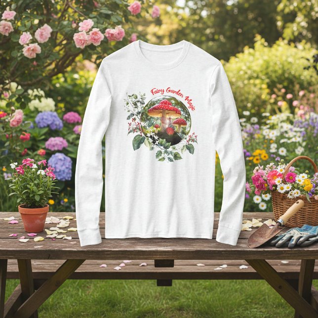Camiseta Magia do Jardim das Fadas (Criador carregado)
