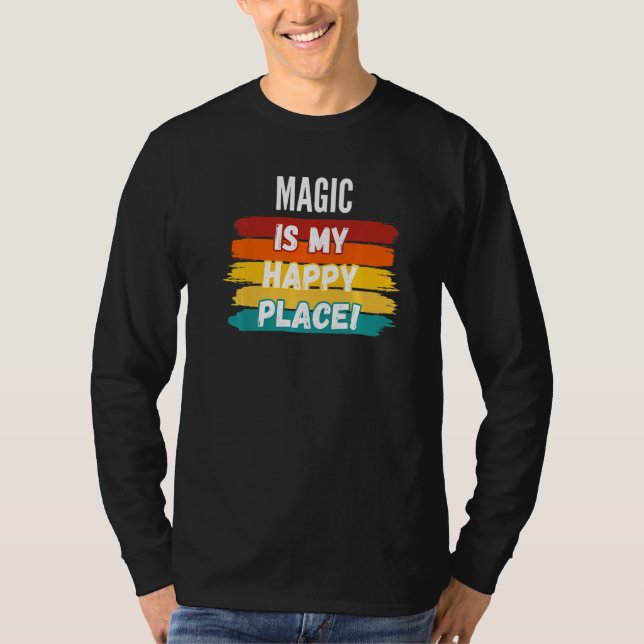 Camiseta Magia É Meu Lugar Feliz (Frente)