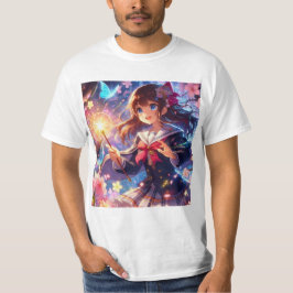 Camiseta Magia en el Aire: Dibujo Encantado de Bruja