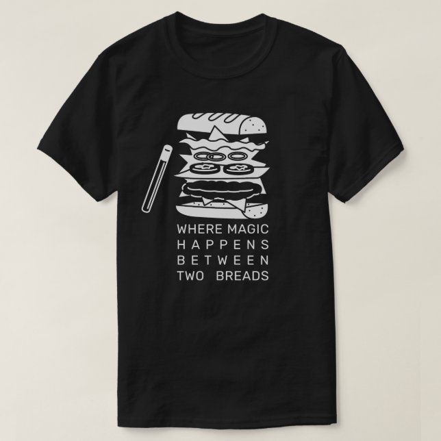 Camiseta Magia Entre Dois Pares (Frente do Design)