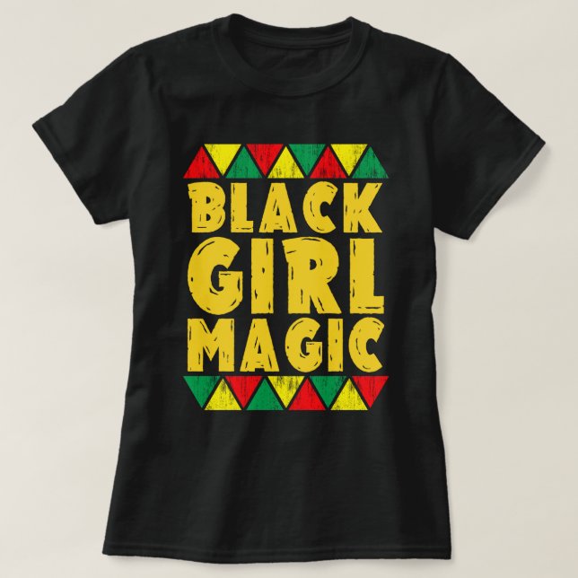 Camiseta magia negra (Frente do Design)