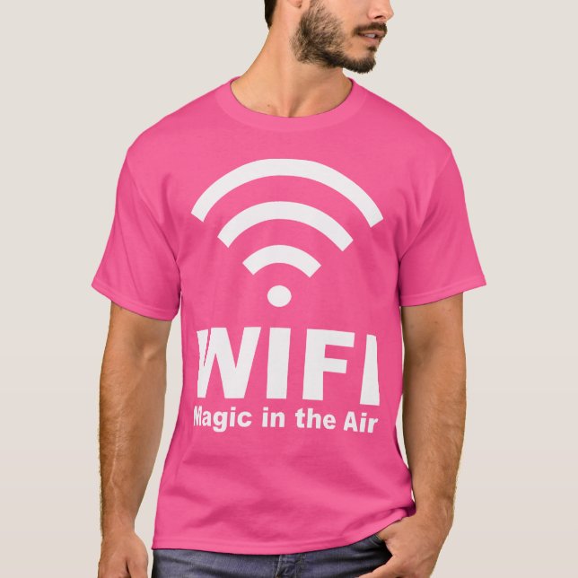 Camiseta Magia Wifi no Ar (Frente)