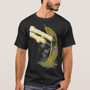 Camiseta Magic Banana Funny Fruta Mágica presentes