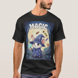 Camiseta Magic – Camundongo Feiticeiro de Halloween TinyFur