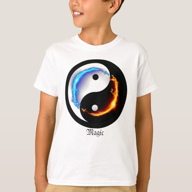 Camiseta Magic Dragon fantasy art (Frente)