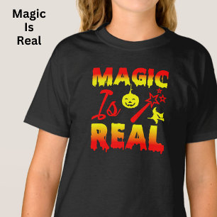 Camiseta Magic é a verdadeira varinha de bruxa do Halloween