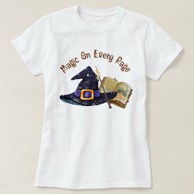 Camiseta Magic Está Em Todas As Páginas (Frente do Design)