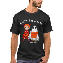 Magic Ghost Happy Halloween T Shirt