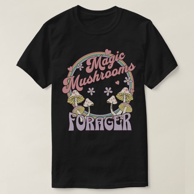 Camiseta Magic Mushroom Forager (Frente do Design)