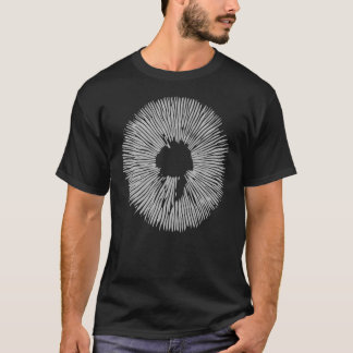 Camiseta Magic Mushroom Spore Impressão Psilocybe Cubensis
