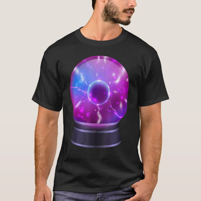 Camiseta Magic Occult Crystal Ball Psychic (Frente)