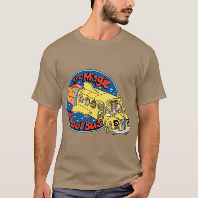 Camiseta Magic School Bus girl (Frente)