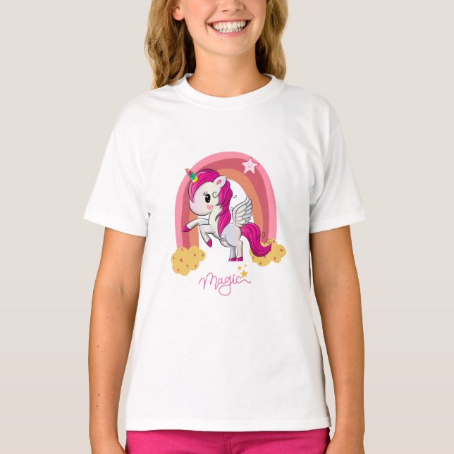 Camiseta Magic Unicorn Fan Club (Frente)