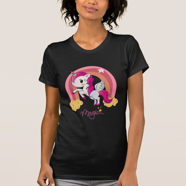 Camiseta Magic Unicorn Fan Club (Frente)