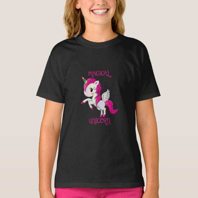 Camiseta Magic Unicorn Lover Fan Club (Frente)