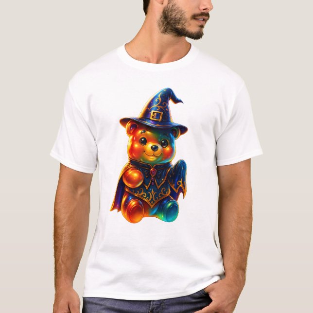 Camiseta Magic Wizard Bear T-Shirt (Frente)