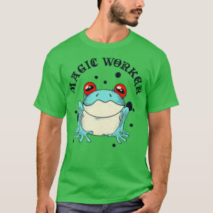 Camiseta Magic Worker Sapo Psicedélico Animal