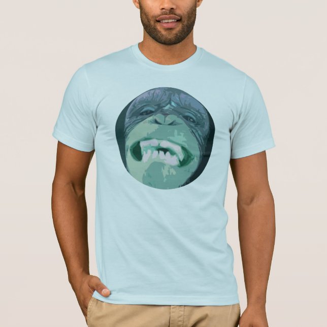 Camiseta Mágica 3 do macaco (Frente)