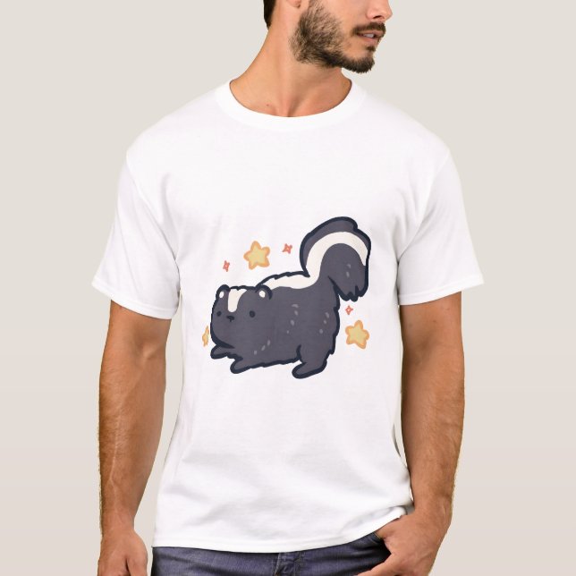 Camiseta Mágica do gambá (Frente)