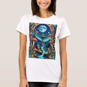 Camiseta Mágica Fantasy Floresta Mônica Leve