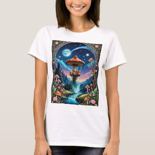 Camiseta Mágica Fantasy Floresta Mônica Leve