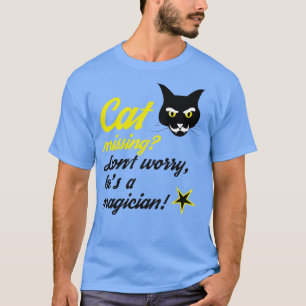 Camiseta Mágica Gata Negra Gato Mágico Mamãe