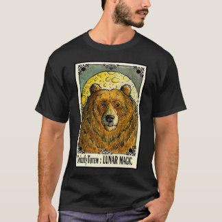 Camiseta Mágica lunar do Totem do urso
