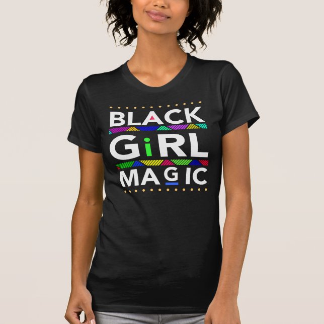 Camiseta Mágica Menina Negra (Frente)