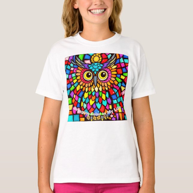 Camiseta Mágica Mosaico  (Frente)