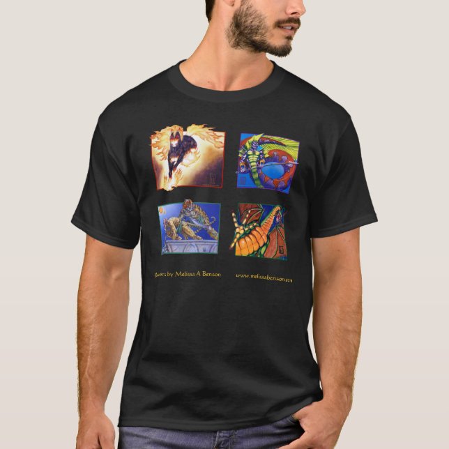 Camiseta Mágica: O t-shirt de recolhimento (Frente)