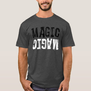 Camiseta Mágica preto e branco